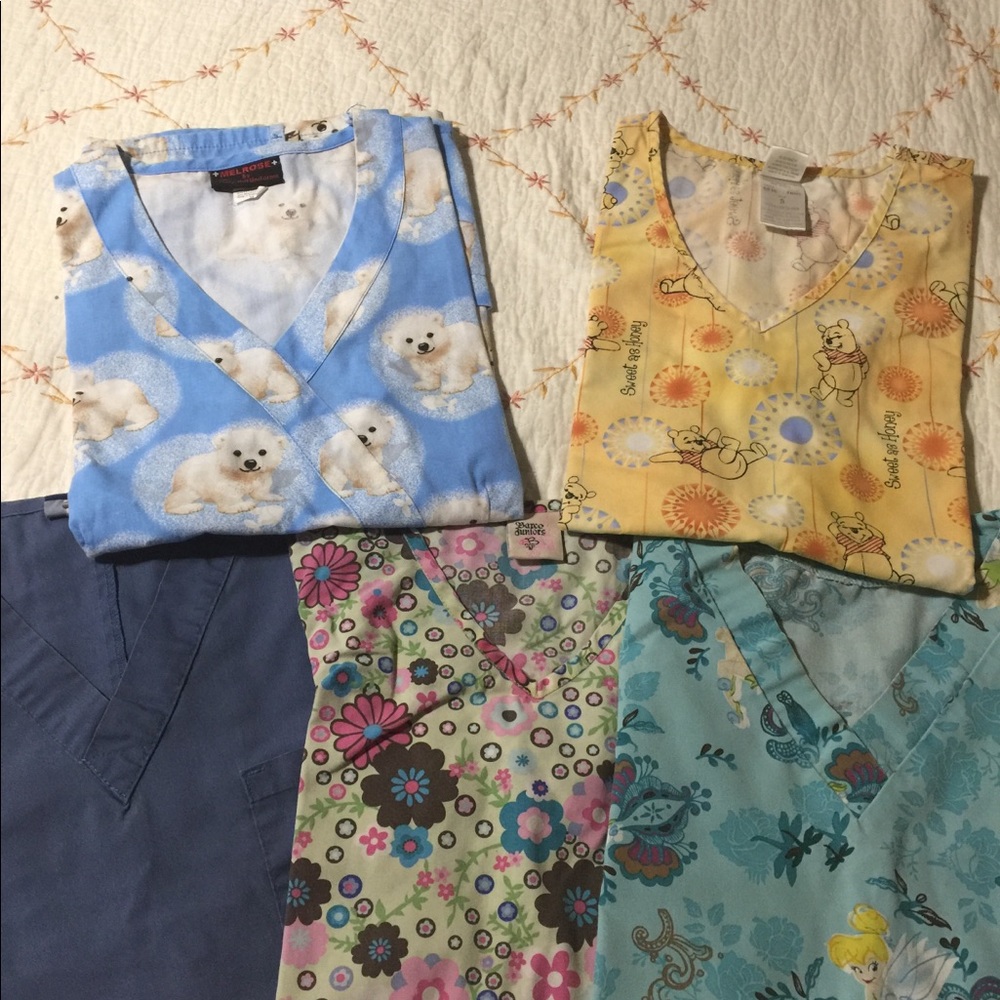 5 scrub tops